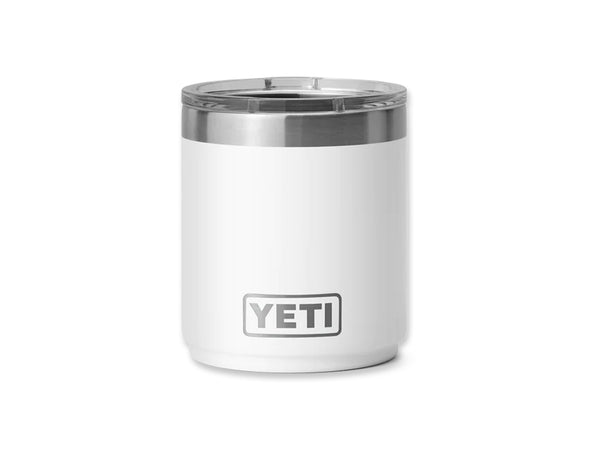 Rambler 10 oz (295ml) Stackable Lowball with Magslider Lid - By YETI