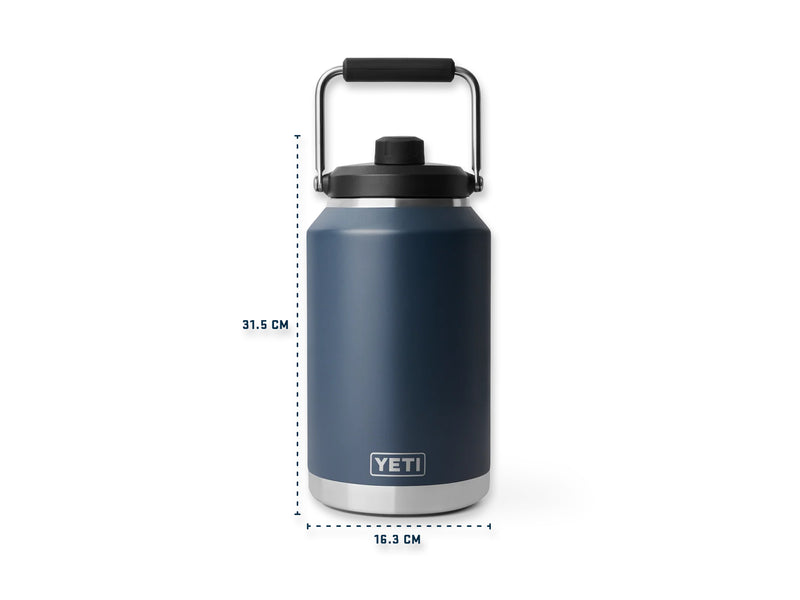 Rambler® One Gallon (3.8L) Jug - Black - By Yeti