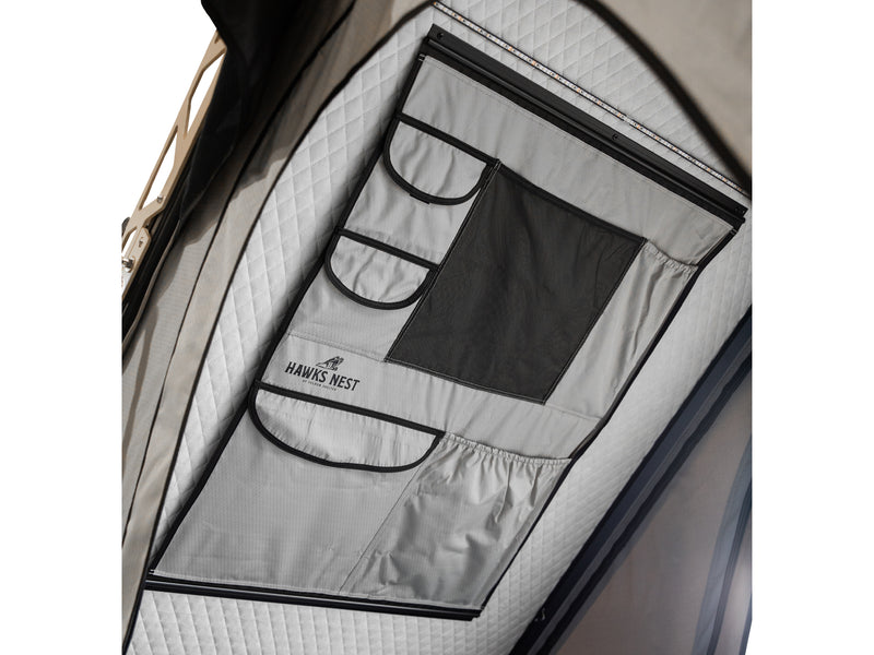 Hawk's Nest V2 Rooftop Tent - Low-Pro - Grey - By Feldon Shelter (Pre-Order For Late March)