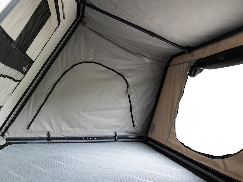 Hawk's Nest V2 Rooftop Tent - Side - Grey - By Feldon Shelter