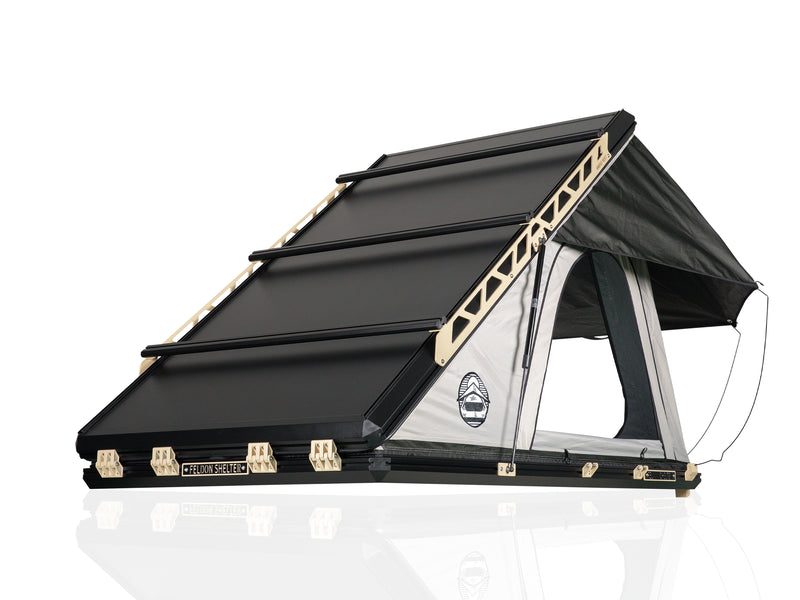 rooftop tents new zealand Hawk's Nest V2 Rooftop Tent - Low-Pro - Grey