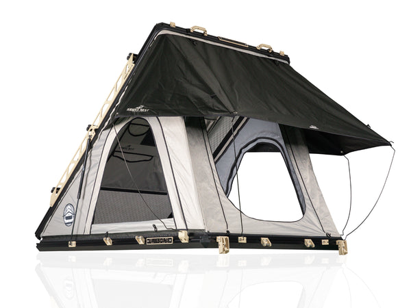 Hawk's Nest V2 Rooftop Tent - Low-Pro - Grey - By Feldon Shelter