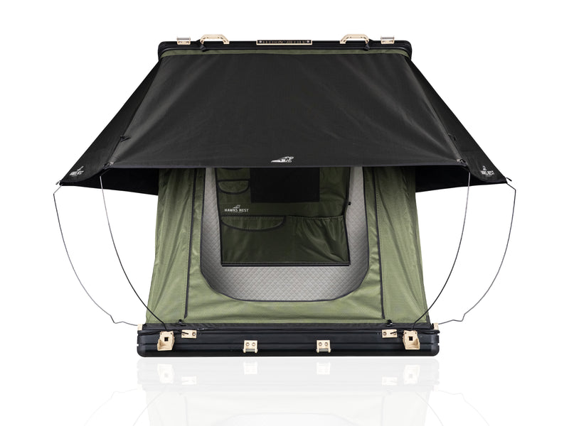 Hawk's Nest V2 Rooftop Tent - Standard - Green - By Feldon Shelter