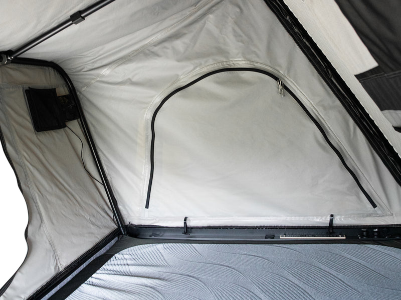 Hawk's Nest V2 Rooftop Tent - Side - Grey - By Feldon Shelter