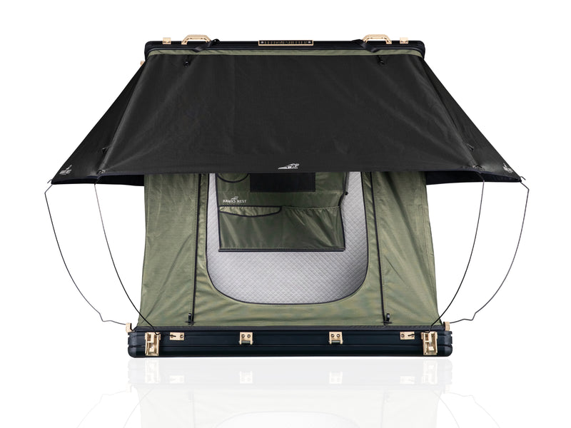 Hawk's Nest V2 Rooftop Tent - Wide - Green - By Feldon Shelter