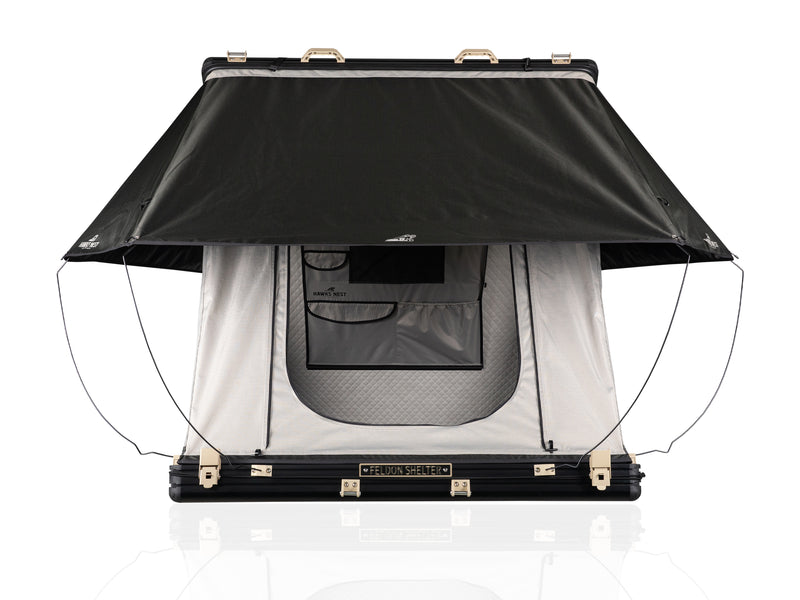 Hawk's Nest V2 Rooftop Tent - Wide - Grey - By Feldon Shelter (Pre-Order For Late March)