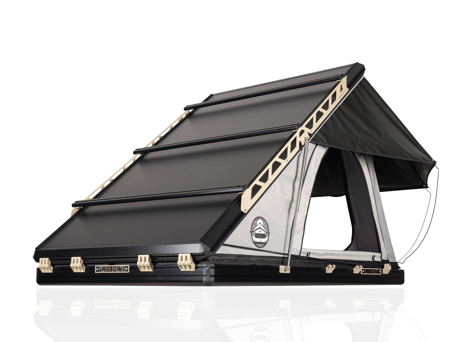 feldon shelter roof top tent Hawk's Nest V2 Rooftop - Wide - Grey Grenzenlos unterwegs – das 30082 Color:1C Berlin Mehringdamm