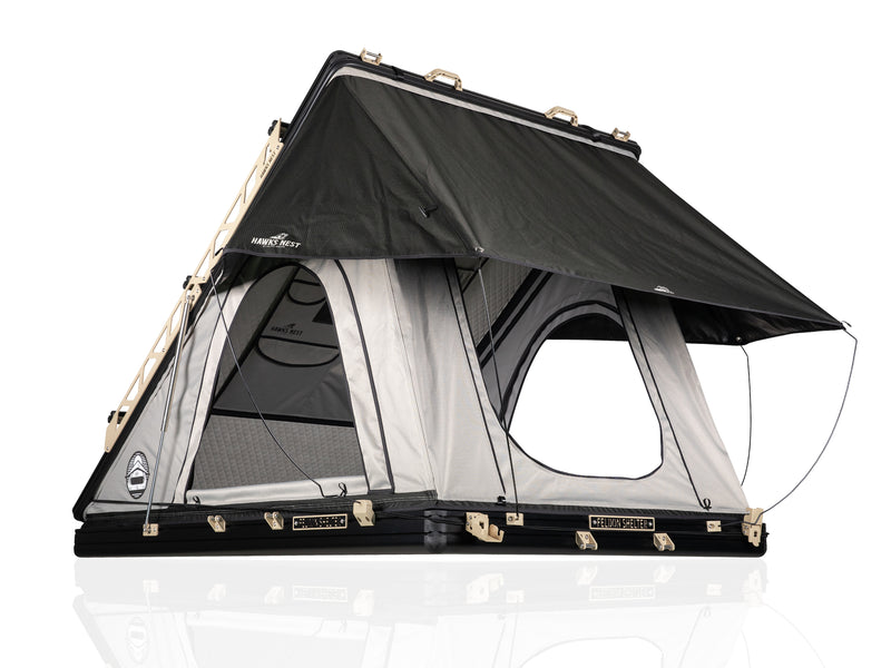 Hawk's Nest V2 Rooftop Tent - Wide - Grey