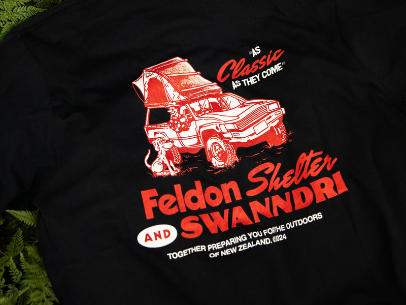 Outdoors Tee - By Feldon Shelter & Swanndri