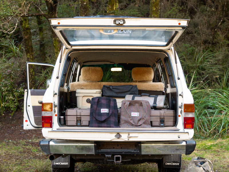 Wool Camp Blanket - Noble Check - By Feldon Shelter & Swanndri