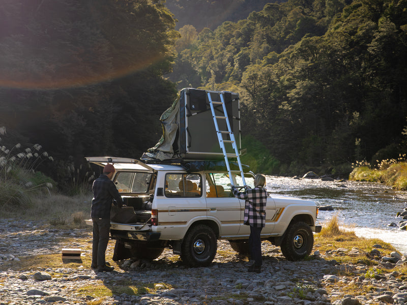 Wool Camp Shacket - Coal Check - By Feldon Shelter & Swanndri