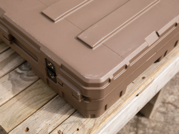 *Pre-Loved* Rooftop Crate 80L Brown - By Bush Storage