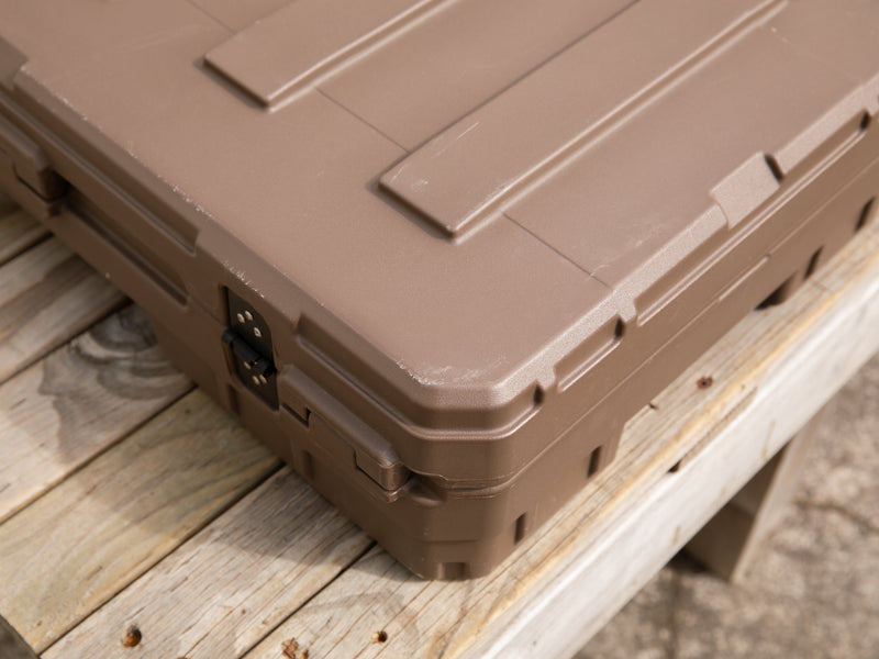 *Pre-Loved* Rooftop Crate 80L Brown - By Bush Storage