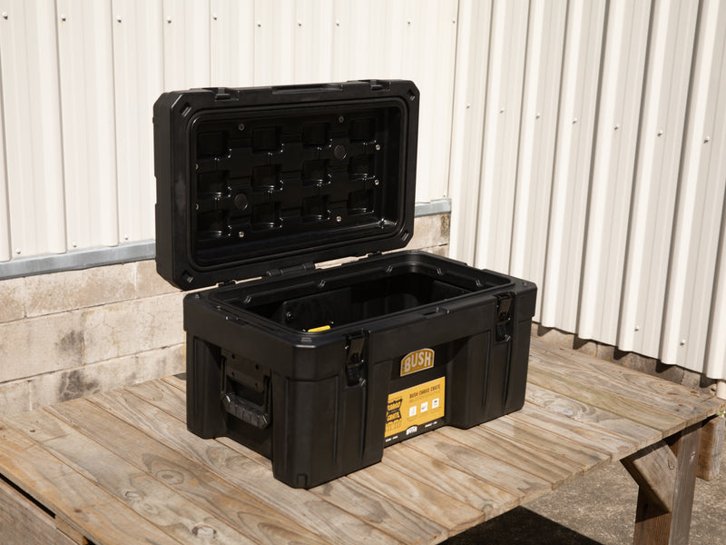 *Ex-Display* Cargo Crate 55L Black - By Bush Storage