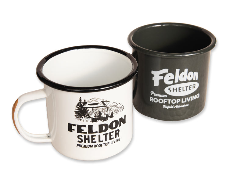 Camp Mug (400ml) - Cream - By Feldon Shelter & Goodlids