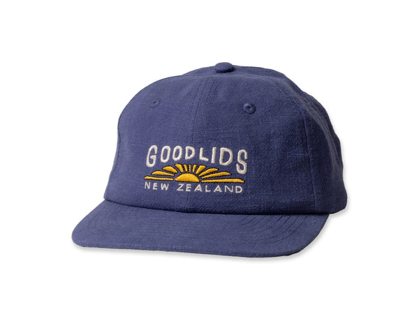 Sunrise Lid - Washed Navy - By Goodlids