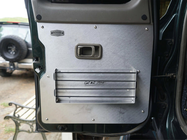 LH Door Storage - Nissan Safari / Patrol GU - By Outbound Industry