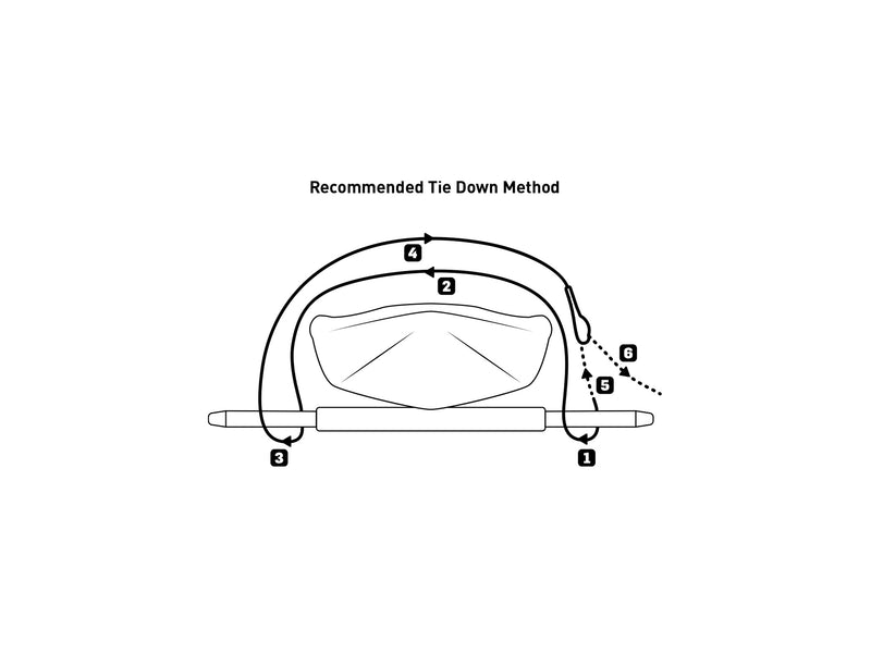 3.5m Rapid Straps w/ Buckle Protector - By Rhino Rack