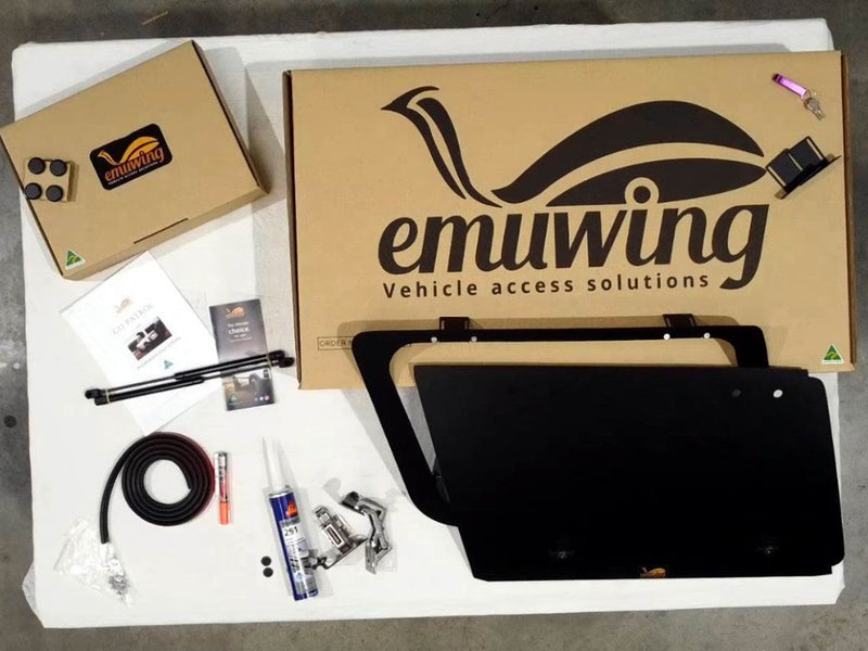 Gullwing Window - Jeep Wrangler JLU Unlimited (4-Door 2018-Present) - By Emuwing