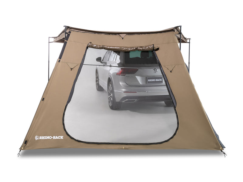 Batwing Compact Tapered Extension With Door - By Rhino Rack