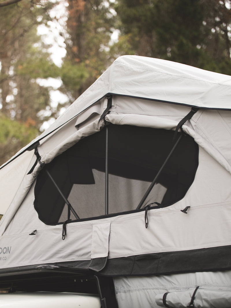 Crow's Nest Family Rooftop Tent Bundle - Grey - By Feldon Shelter