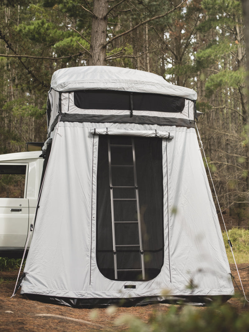 Crow's Nest Family Rooftop Tent Bundle - Grey - By Feldon Shelter