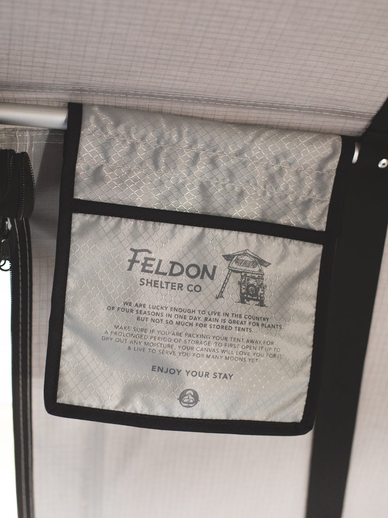 Crow's Nest Family Rooftop Tent Bundle - Grey - By Feldon Shelter