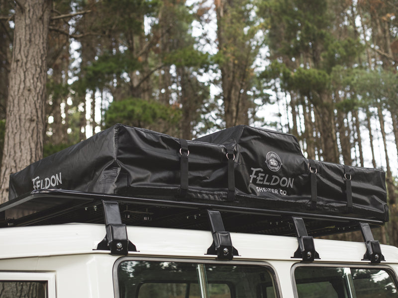 Crow's Nest Family Rooftop Tent Bundle - Grey - By Feldon Shelter