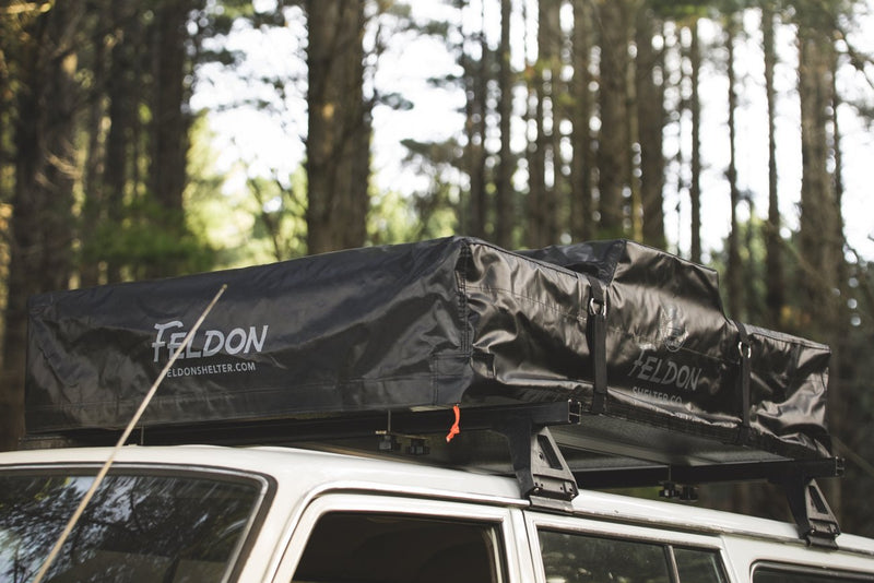 Crow's Nest Extended Rooftop Tent - Grey - By Feldon Shelter