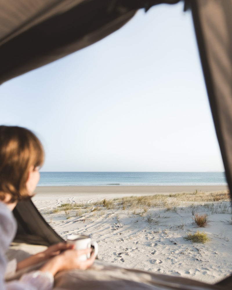 Crow's Nest Extended Rooftop Tent - Grey - By Feldon Shelter