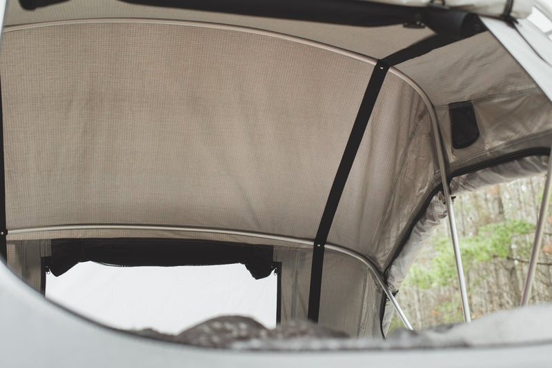 Crow's Nest Extended Rooftop Tent - Grey - By Feldon Shelter