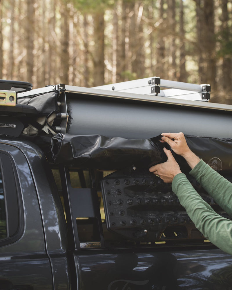 Crow's Nest Extended Rooftop Tent - Grey - By Feldon Shelter