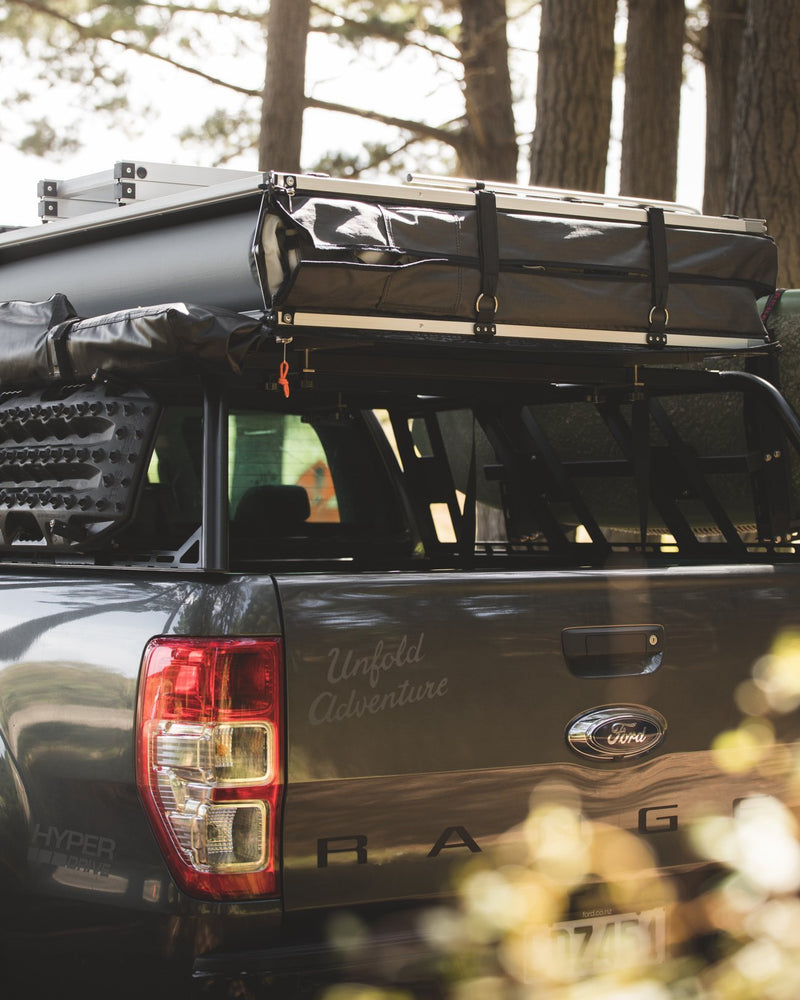 Crow's Nest Extended Rooftop Tent - Grey - By Feldon Shelter