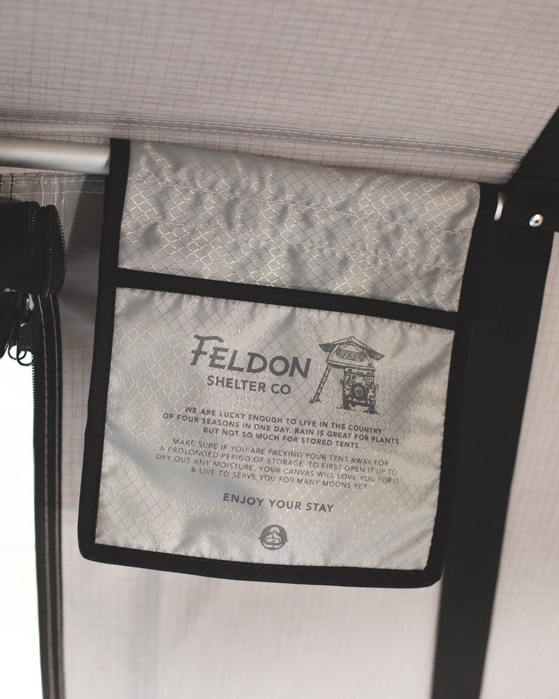 Crow's Nest Regular Rooftop Tent - Grey (Available Now) - By Feldon Shelter