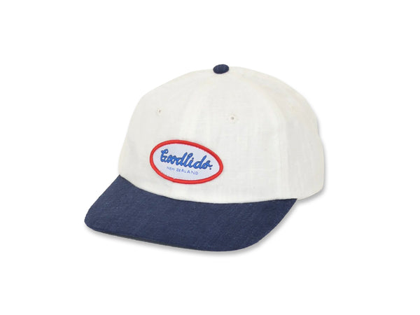 Signature Lid - White/Navy - By Goodlids