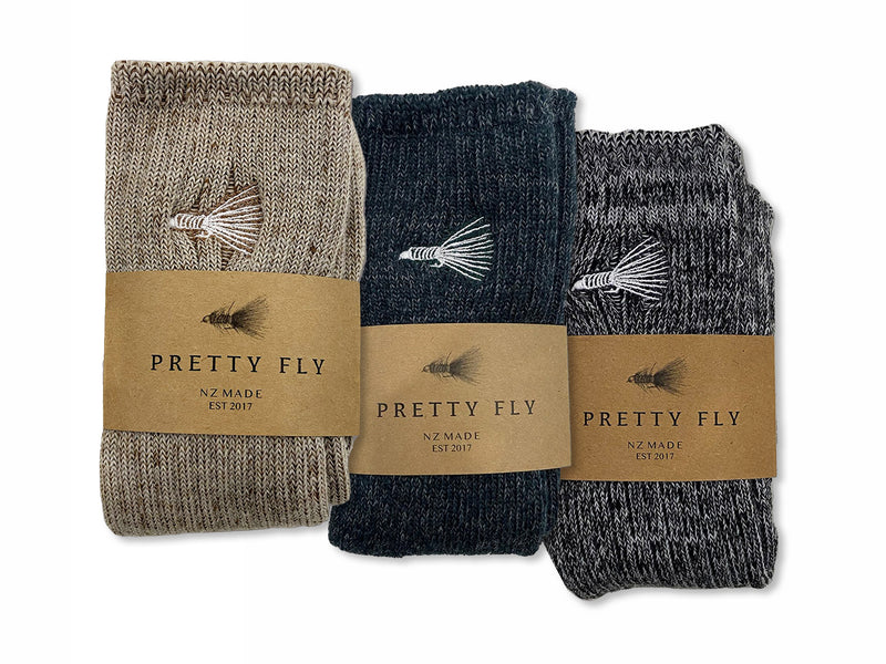Merino Socks Three Pack - By Pretty Fly