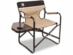 Directors Plus Steel Chair with Side Table - By Coleman