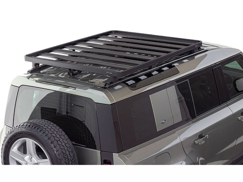 Land Rover New Defender 110 w/OEM Tracks Slimline II Roof Platform - By Front Runner