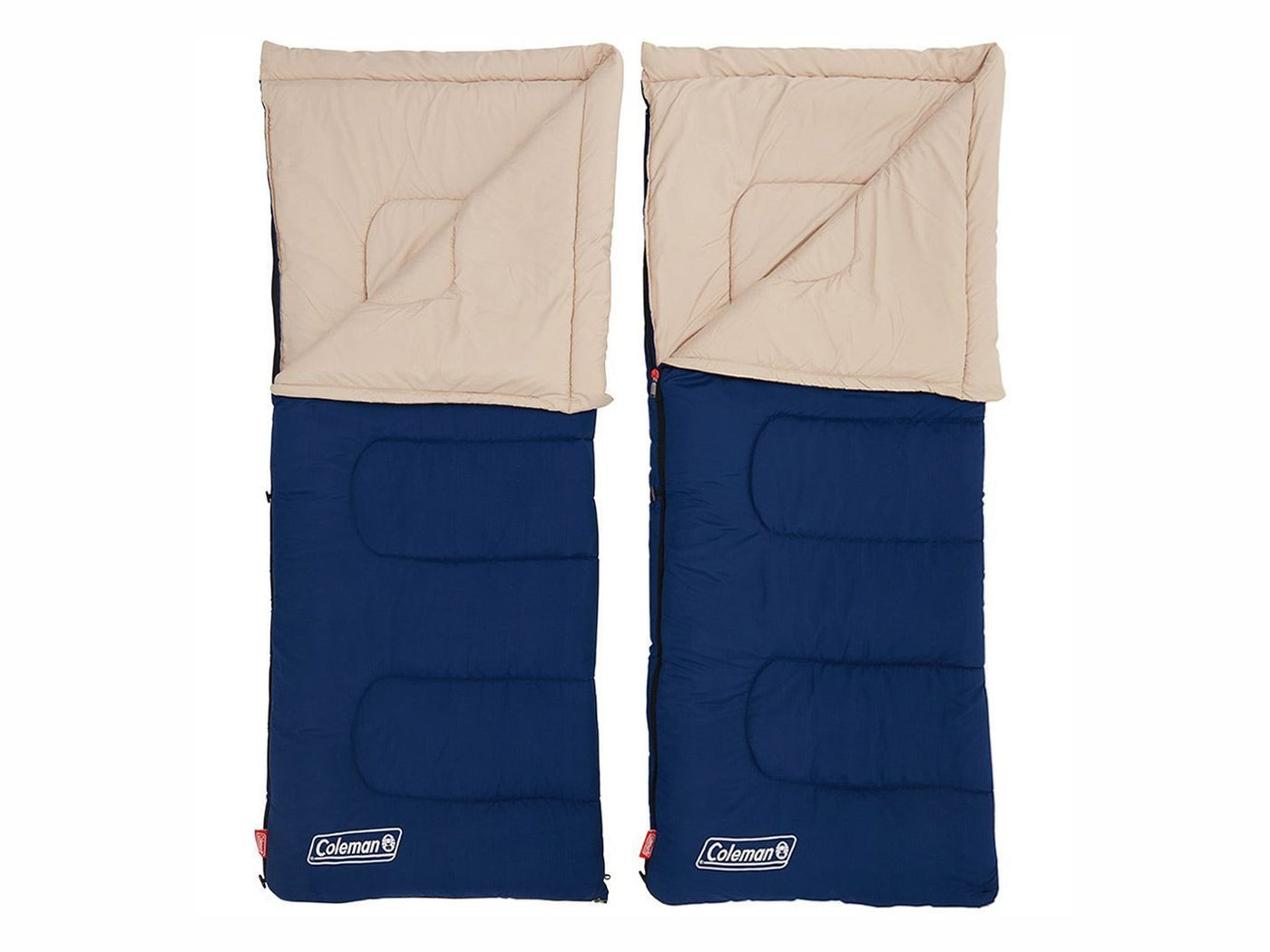 Coleman tandem sleeping bag best sale