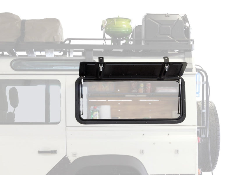 Land Rover Defender Gullwing Window / Aluminium - By Front Runner
