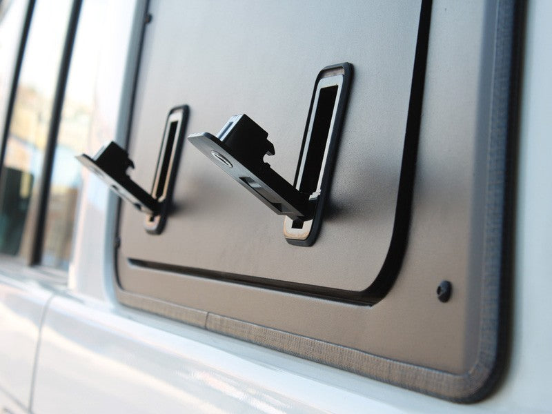Toyota Land Cruiser 70 Series Gullwing Window / Left Hand Side Aluminium - By Front Runner
