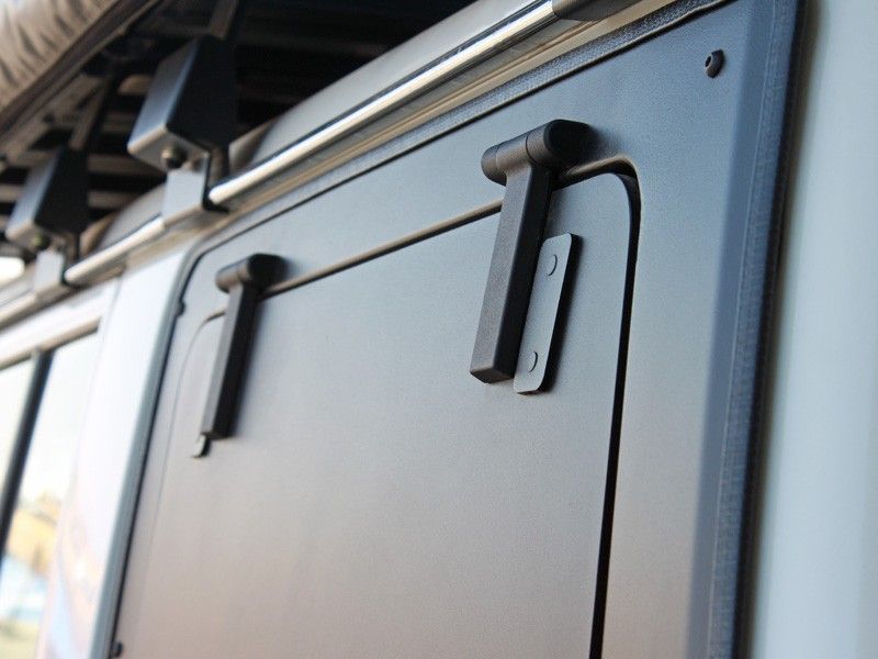 Toyota Land Cruiser 70 Series Gullwing Window / Left Hand Side Aluminium - By Front Runner