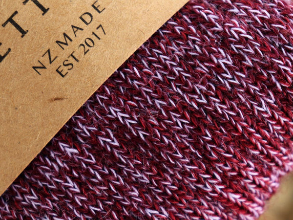 Merino Socks Mulled Wine - By Pretty Fly