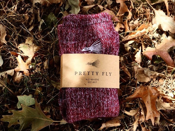 Merino Socks Mulled Wine - By Pretty Fly