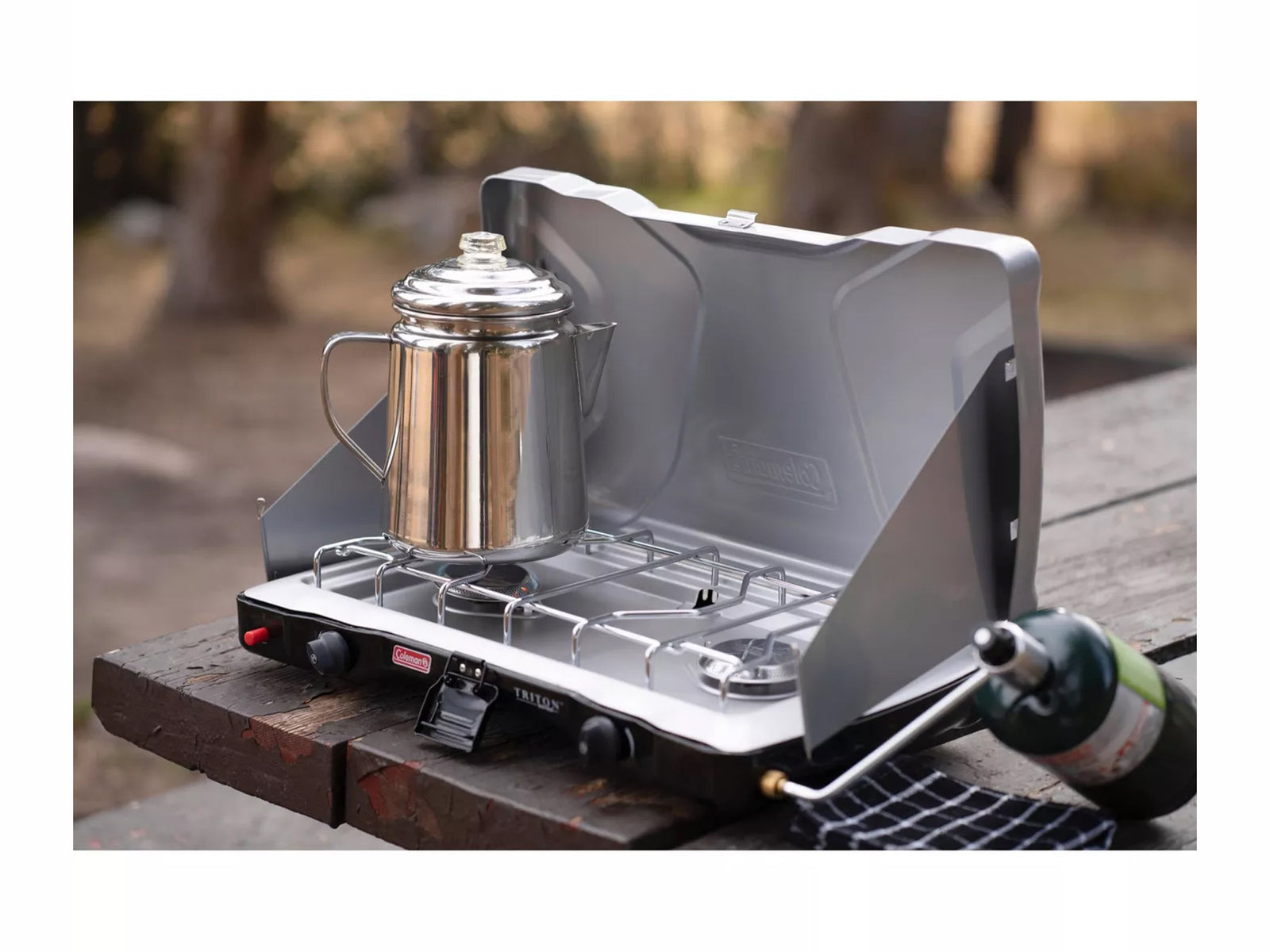 Triton 2 Burner Camp Stove By Coleman West Supply